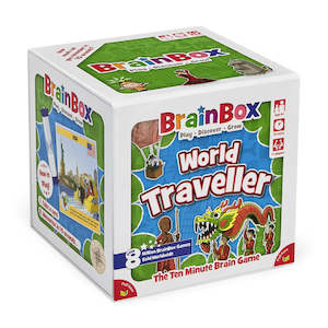 Toy: BrainBox - World Traveller, (Refresh) 55 Cards