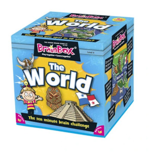 Toy: BRAINBOX THE WORLD  55 CARDS