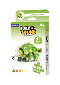 Build 'n' Sound 3D Puzzle Ankylosaurus