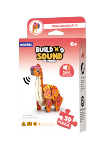 Build 'n' Sound 3D Puzzle Brachiosaurus