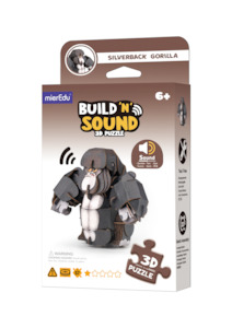 Build 'n' Sound 3D Puzzle Silverback Gorilla