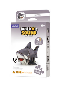 Build 'n' Sound 3D Puzzle Shark