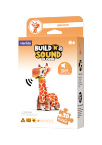 Build 'n' Sound 3D Puzzle Giraffe