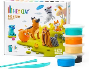 Toy: HEY CLAY - DOG STORY, 15 CANS