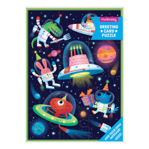 Toy: Cosmic Party Greeting Card Puzzle