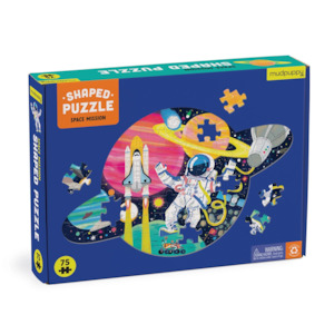 Toy: Space Mission 75pc Shaped Scene Puzzle