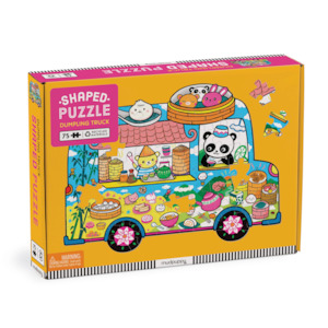 Dumpling Truck 75 Piece Shaped Scene Puzzle