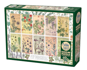 Botanicals by Verneuil, 1000pc puzzle, Compact