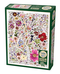 Flower Press: Spring, 1000pc puzzle, Compact