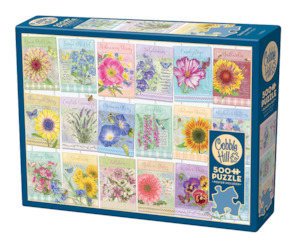 Toy: Seed Packets, 500pc puzzle, Compact