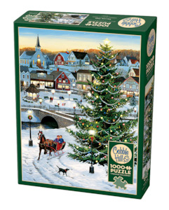 Village Tree, 1000pc puzzle, Compact