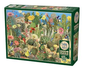 Cactus Garden, 1000pc Puzzle, Compact