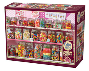 Candy Store, 2000pc Puzzle, Compact