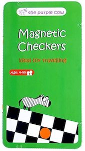 Travel Game Tin Checkers