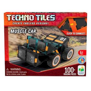 Techno Tiles 100 pcs - Muscle Car