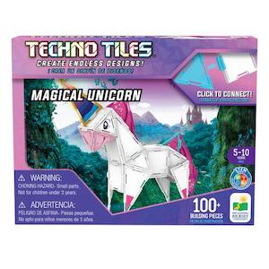 Techno Tiles 100 pcs - Magical Unicorn