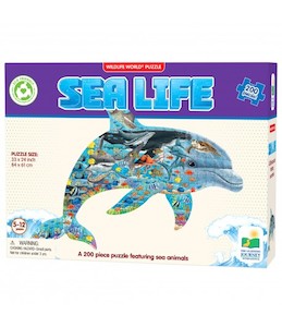 Toy: Wildlife World-Sea Life Puzzle (200pcs)