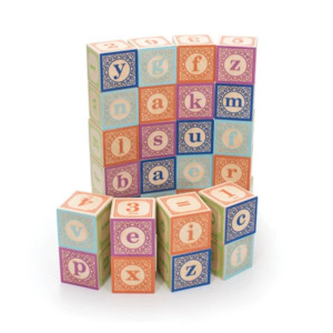 Toy: CLASSIC LOWER CASE-ABC BLOCKS