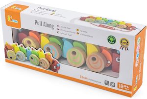 Toy: Pull Along Caterpillar