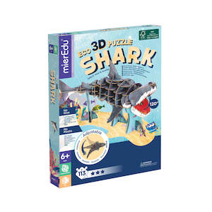 ECO 3D Puzzle-Great White Shark