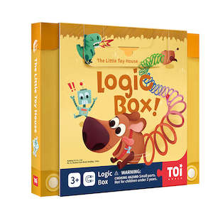 TOI - Logic Box-The Little Toy House, 3+