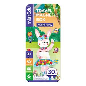 Toy: Travel Magnetic Puzzle -Musical Animals