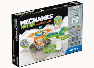 Toy: 767 Geomag Mechanics Motion Recycled 2Magnetic Gears 96 pcs