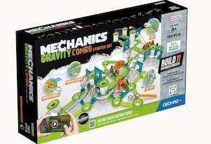 757 Geomag Mechanics Gravity Recycled Combo Starter Set 153 pcs