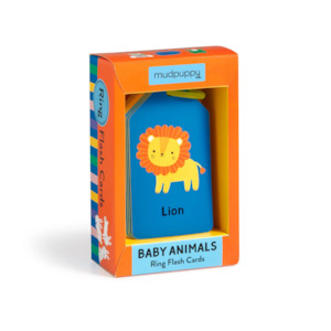 Baby Animals Ring Flash Cards