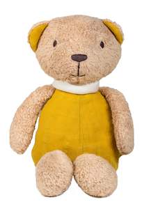 Toy: 100% ORGANIC BABY BEAR WITH MUSLIN BODY 30CM