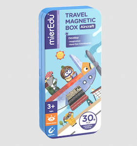 Toy: Travel Magnetic Puzzle Box -AIRCRAFT