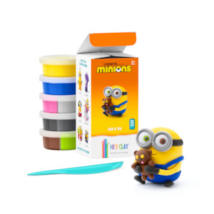 Toy: HEY CLAY - MINIONS, BOB & TIM, 5 cans