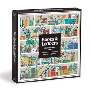 Books and Ladders Classic Board Game