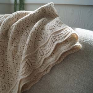 Baby wear: Merino Lace Blanket - more stock ready in June