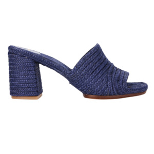 Shoe: Estilo Emporio Woven Jute Mule