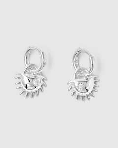 Brie Leon Solida Charm Earrings