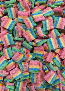 Sour Rainbow Belt Bites