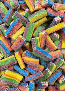 Sour Rainbow Bricks