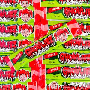 Ghouliez Sour Apple Chew Bar 28g