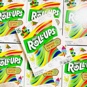 Fruit Roll Ups Tropical Tie-Dye 10 pcs