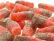 Confectionery: Fizzy Cherry Cola Bottles (Standard) 100g