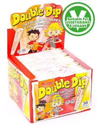 Confectionery: Double Dip - Orange and Cherry Fizz Dips - Special