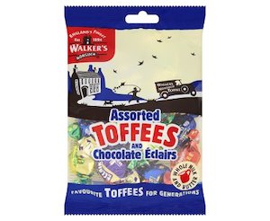 Walkers Assorted Toffees and Chocolate Eclairs