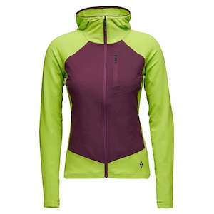 Black Diamond Clearance Coefficient Light Hybrid Hoody - Womens