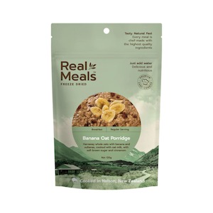 Absolute Wilderness Nz: Real Meals Breakfast - Banana Oat Porridge