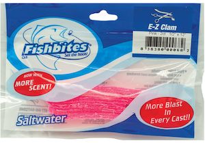 Marine accessory: Fishbites E-Z Clam Pink