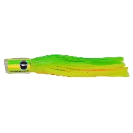 Bluewater Skirt 10″ Plunger Trolling Lure Chart/ Orange