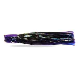 Bluewater Skirt 10″ Plunger Trolling Lure Purple/ Black