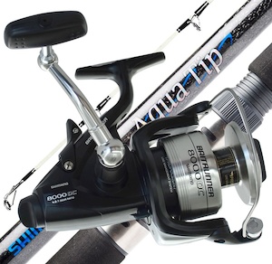 BTR 8000OC + Aquatip 7′ 1Pce 6/10kg Spin Rod Combo