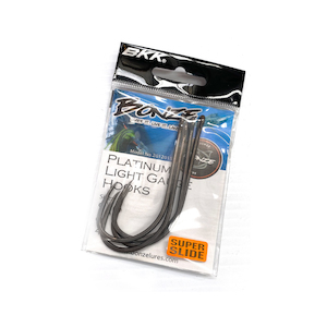 Bonze Platinum Light Gauge Hook 9/0